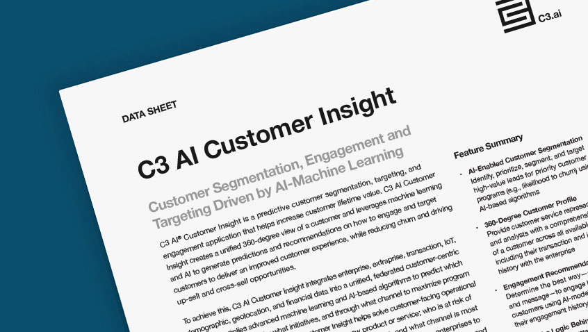 C3 AI Customer Insight