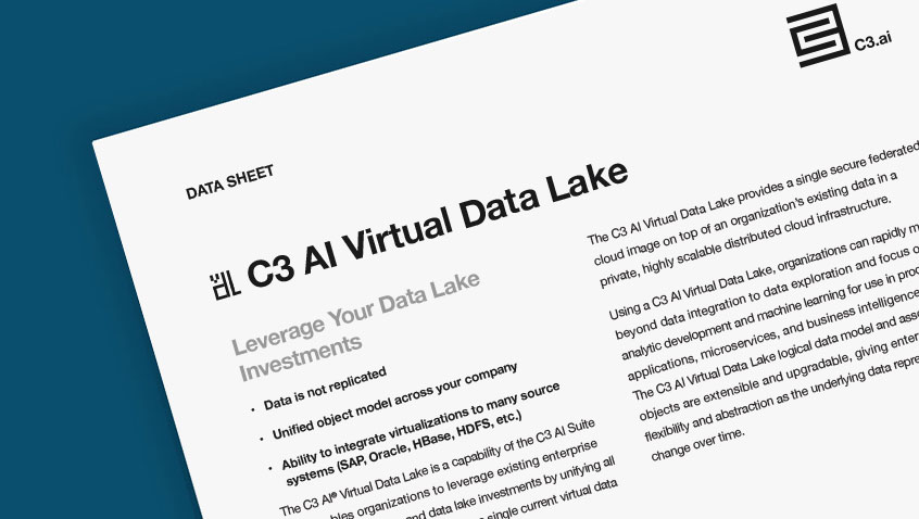 C3 AI Virtual Data Lake